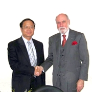 cGoogle副總裁Dr. Vinton Cerf訪問清華
