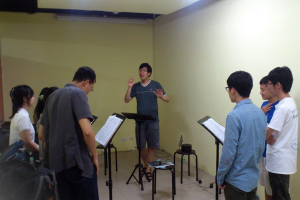 清華大學合唱團團練