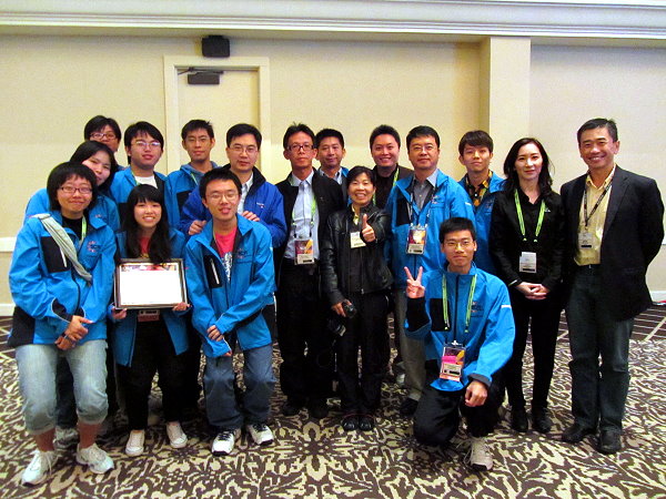 清華團隊克服困難，再度拿下2011年SCC第一名殊榮