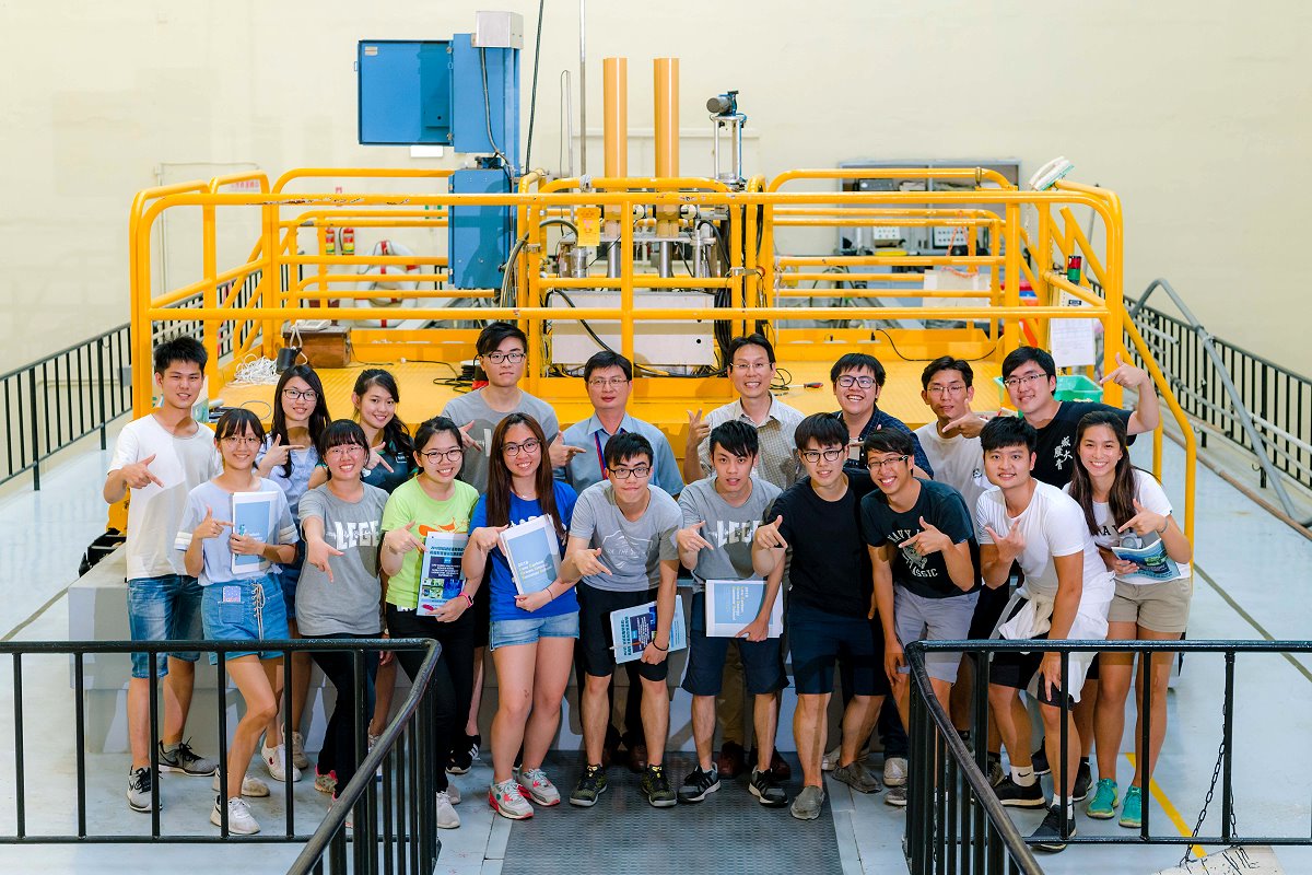 清華兩岸三地低碳綠能營已邁入第七屆，課程中也包含學習新竹清華獨有的研究用原子爐相關課程