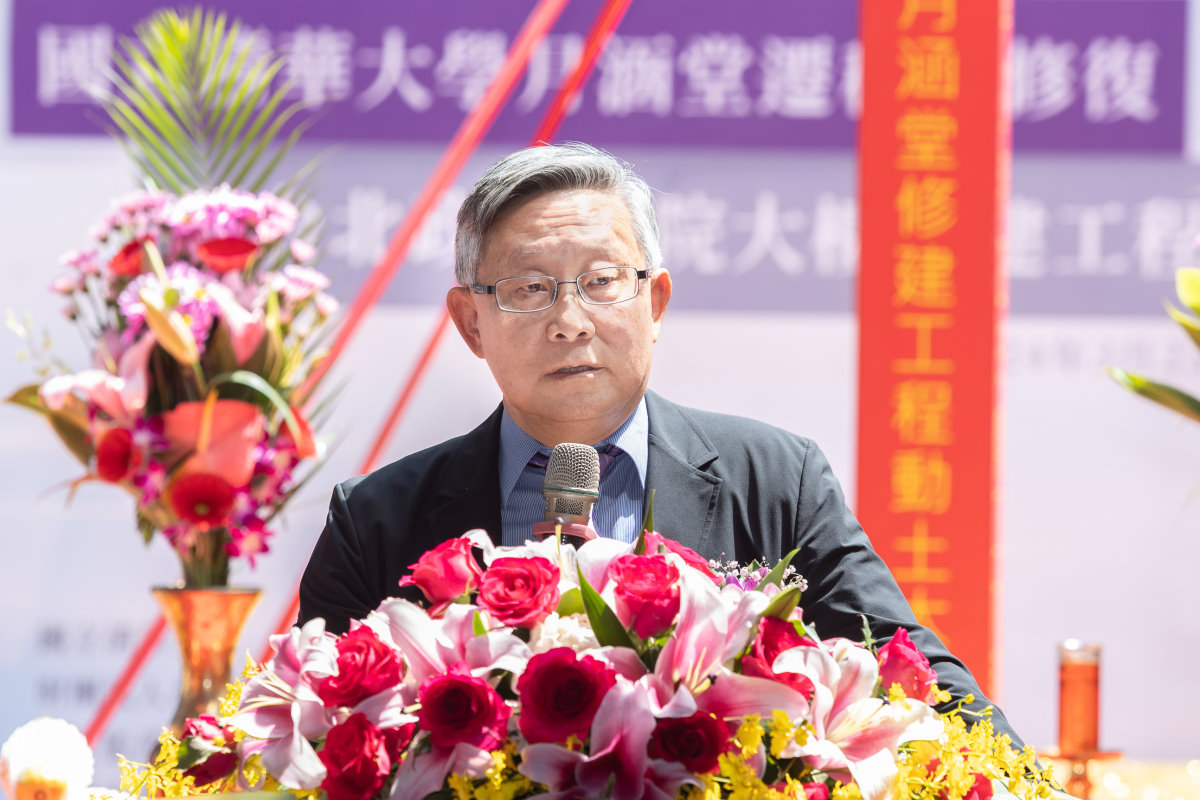 本校賀陳弘前校長表示，台北政經學院為國內困頓的高等教育帶來了前進的曙光