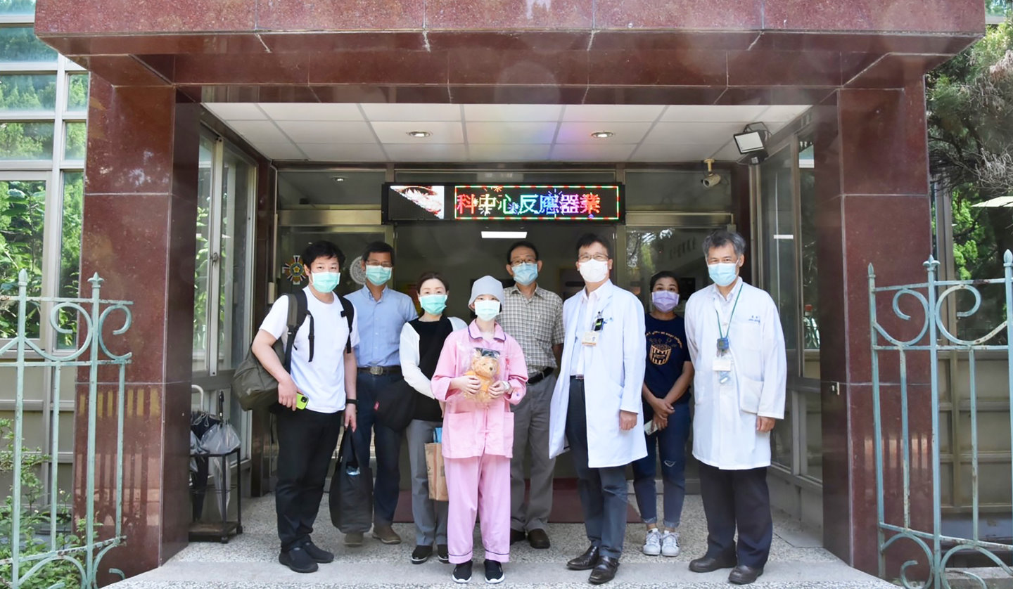 c台日醫療互助　　日本腦癌女孩急送清華硼中子捕獲治療