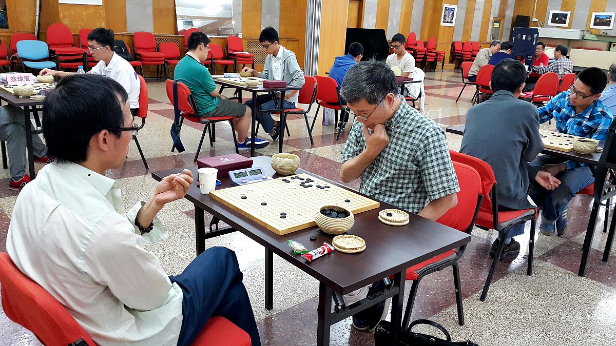 圍棋比賽現場