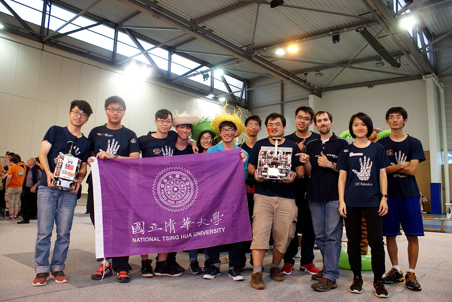 主要由動機系學生組成的Dit Robotics連年出國參加歐洲機器人大賽