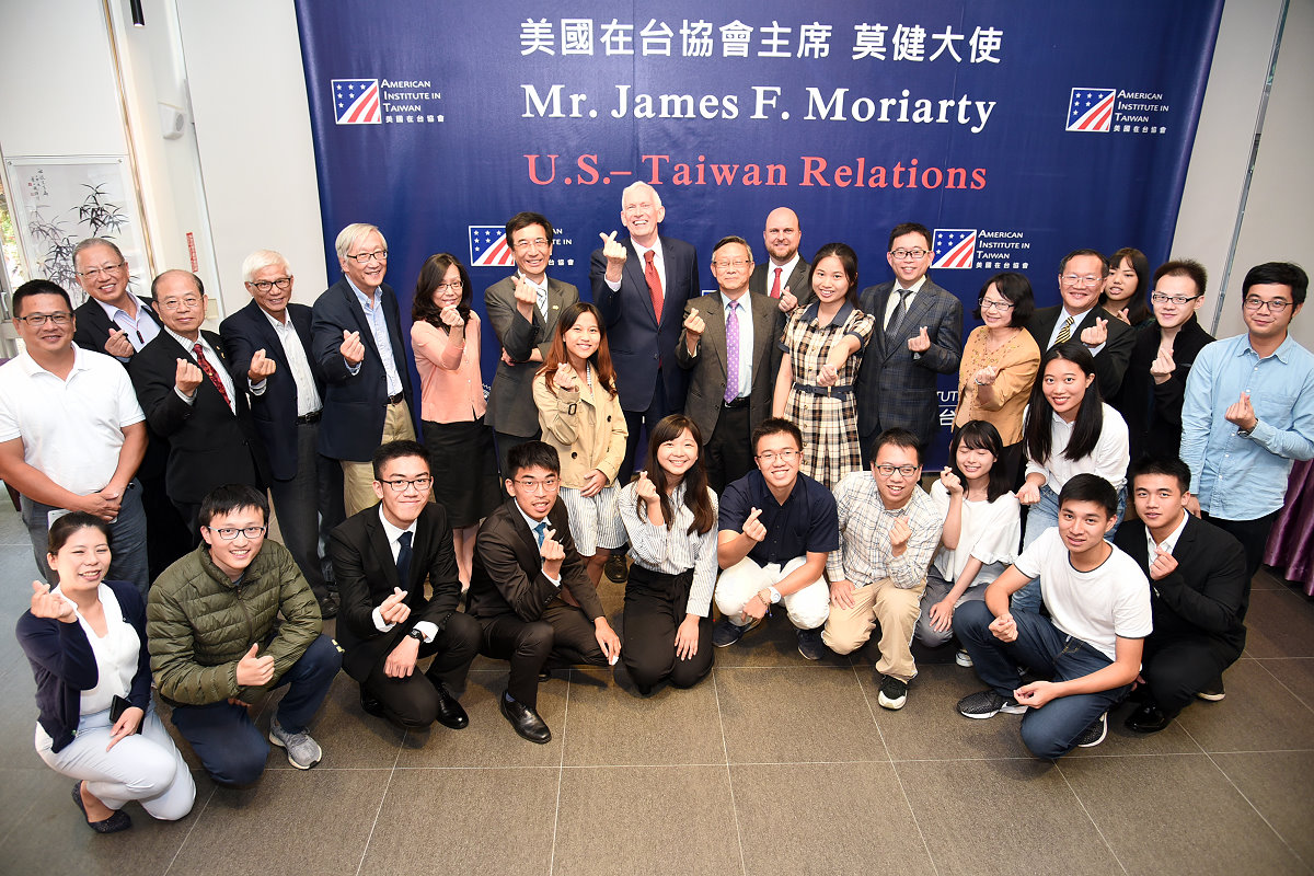 莫健大使以「美台關係(U.S.–Taiwan Relations)」為題發表演講