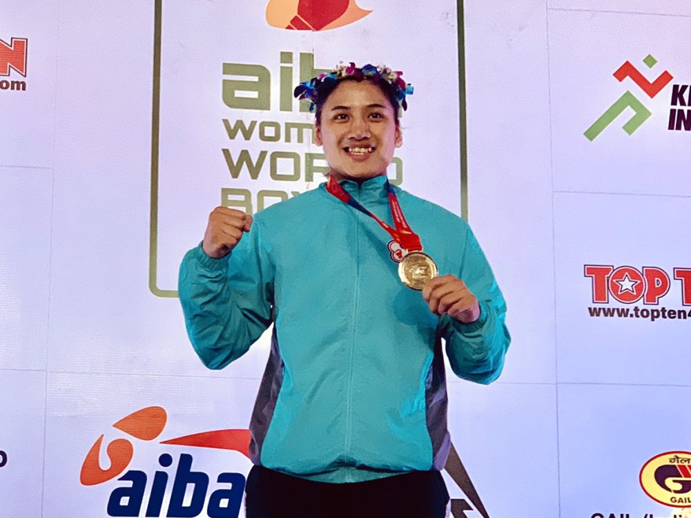 陳念琴勇奪2018世界女子拳擊錦標賽69公斤量級金牌