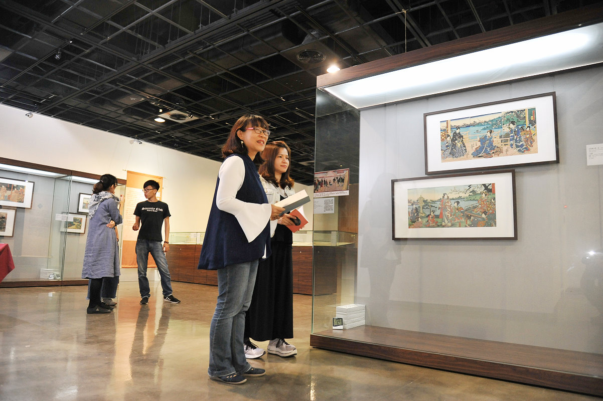 《盛世萬象－史博館典藏浮世繪展》共展出46 幅最接地氣的庶民美學浮世繪