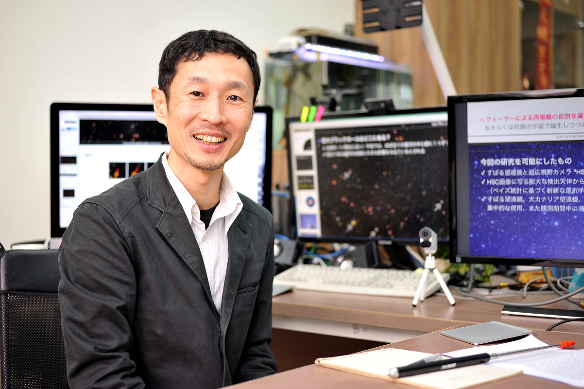 本校天文所後藤友嗣副教授攜手國際團隊，在超遠方宇宙發現百個超大質量黑洞