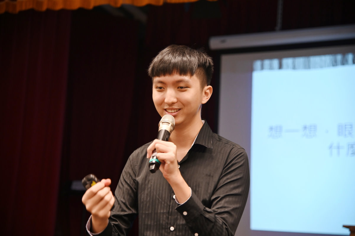 清華大學特殊選才學生吳承澐已巡迴全台演講超過40場