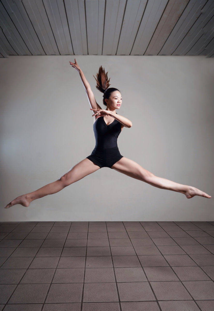「身體覺察move your body」課程講師王湘緹練舞的一刻