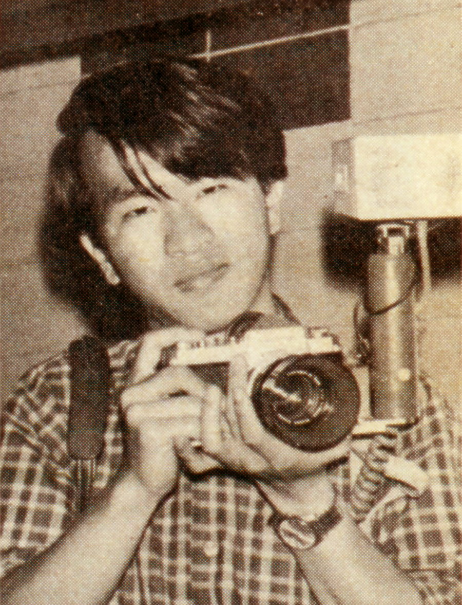 錢迪熱愛攝影，曾任清華大學攝影社長