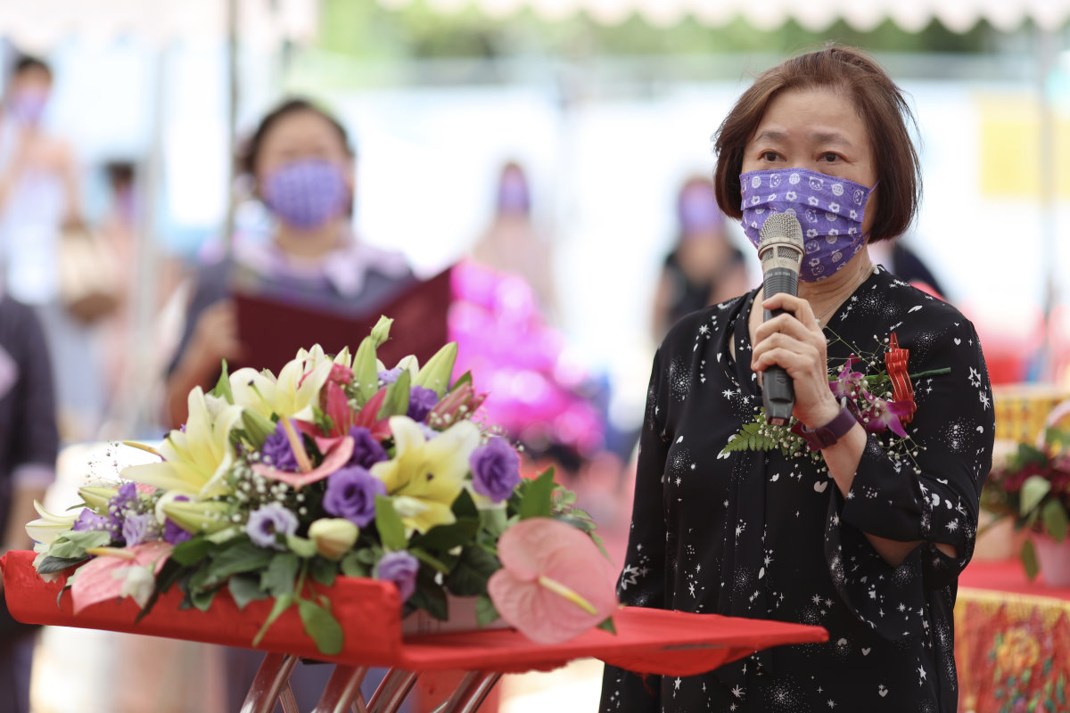 捐建者曾繁城的夫人陳韓女士希望建築落成後能將美好文物永久典藏