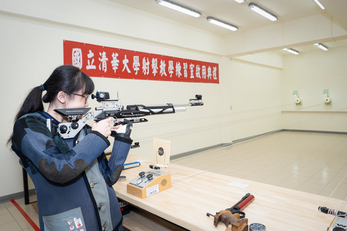 陳妘筠曾在東南亞射擊錦標賽10公尺空氣步槍奪得金牌