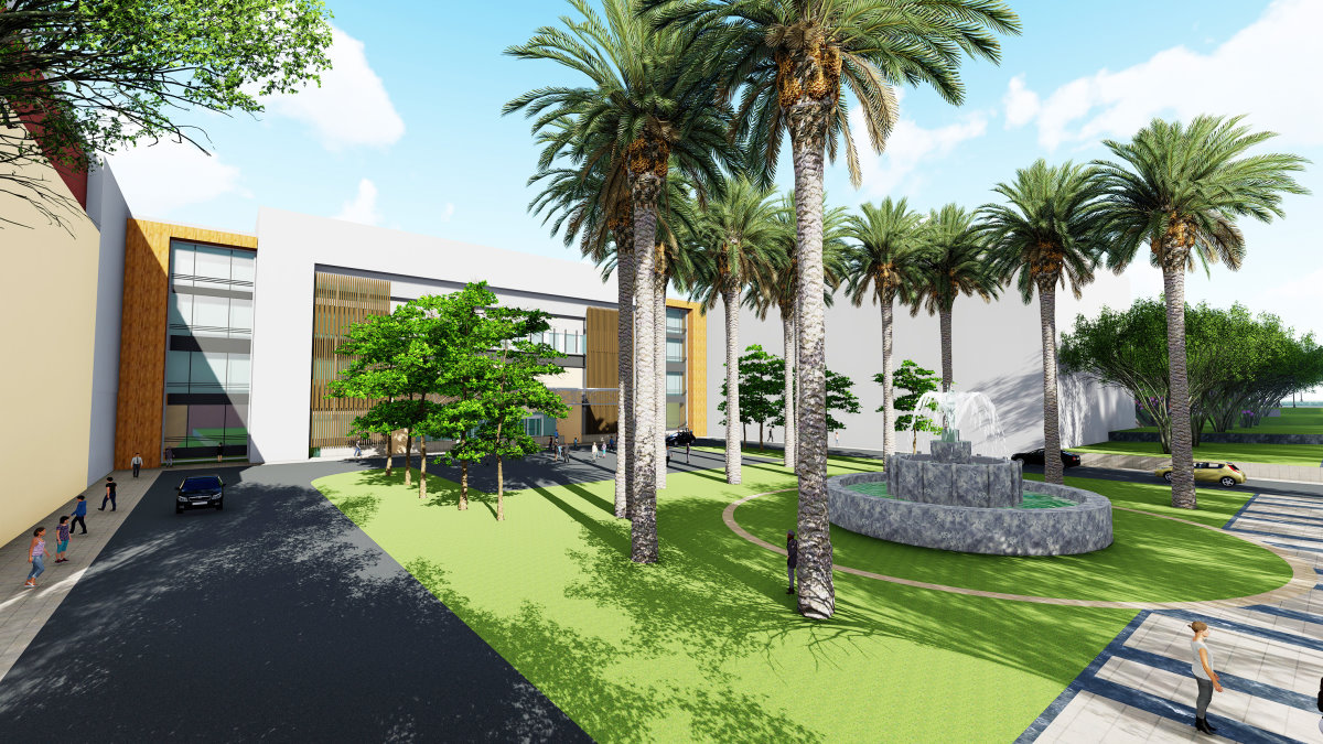 清華大學桃園醫院模擬圖