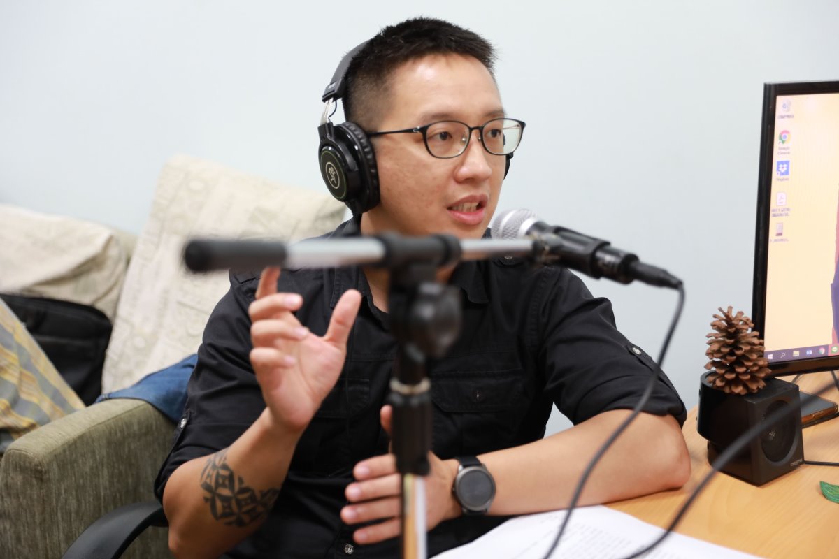 清華音樂人Podcast主持人林浩立老師用嘻哈精神來談流行音樂文化現象