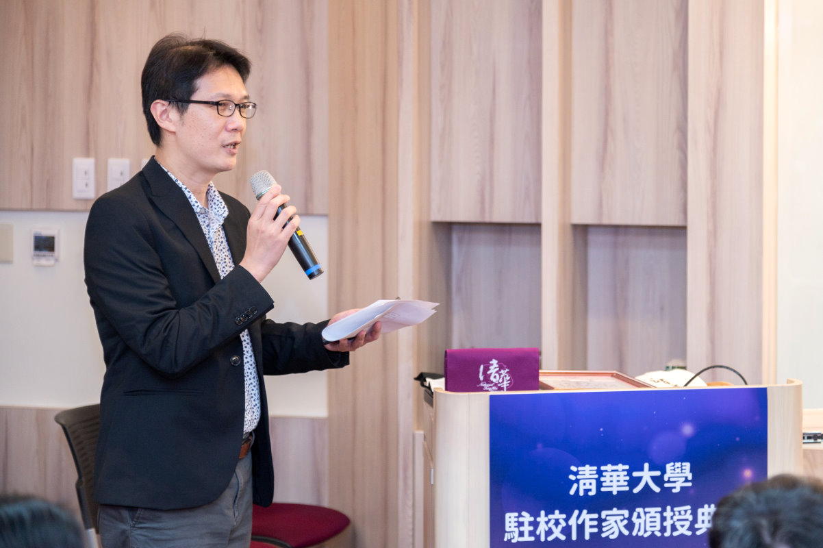 清華中文系副教授羅仕龍盼吳念真能培養學生說故事的軟實力