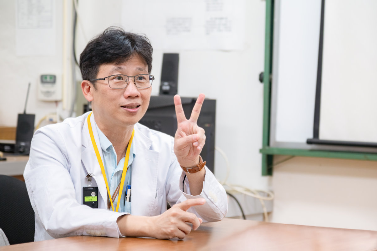 北榮放射腫瘤科陳一瑋醫師認為團隊在累積治療近3百位病患後，經驗已十分成熟