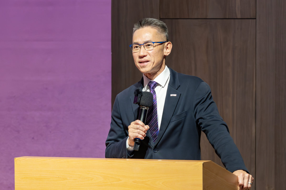 本校高為元校長期許與中基會再創下個百年輝煌