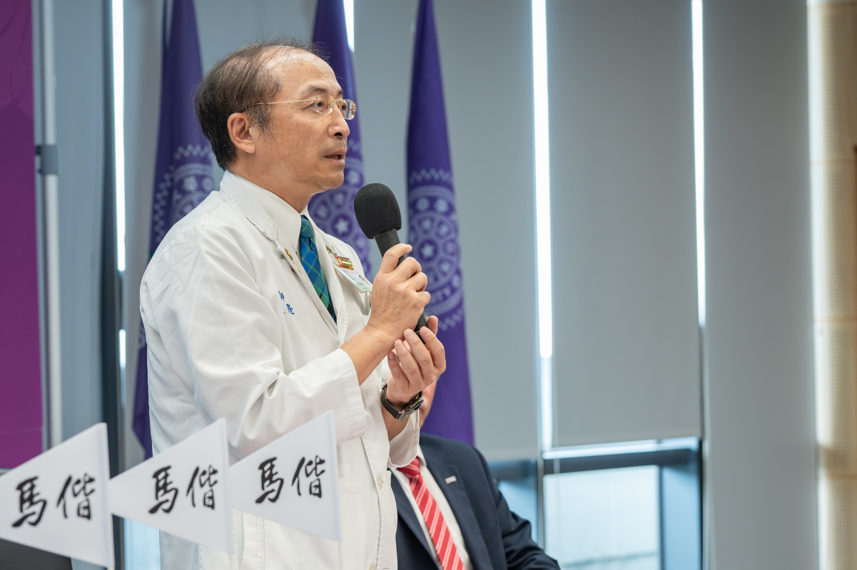 新竹馬偕翁順隆院長期許硼中子捕獲技術成為肝癌患者的新希望