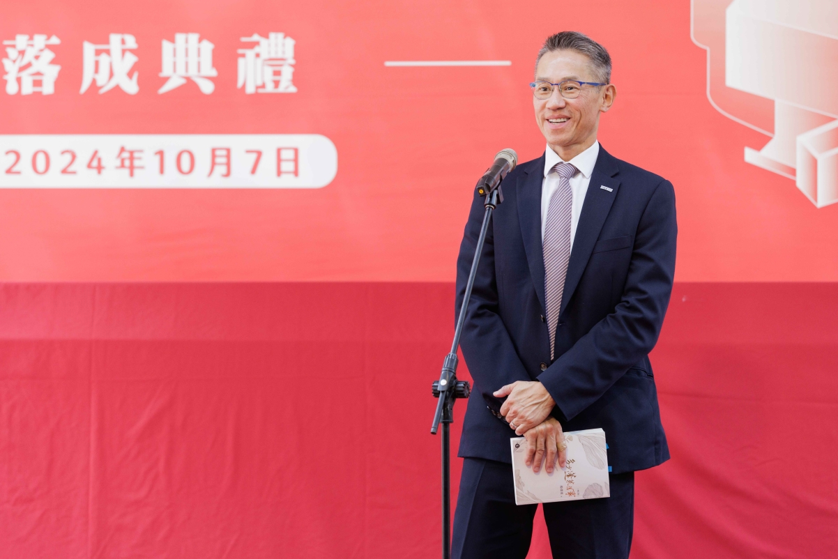 高為元校長鼓勵大家透過文物與時空對話