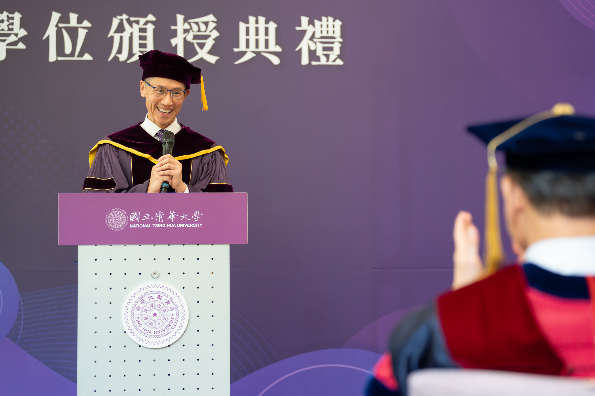 高為元校長肯定蔡進步博士將事業的熱情與專注投入校友總會，創造無與倫比的「進步效應」