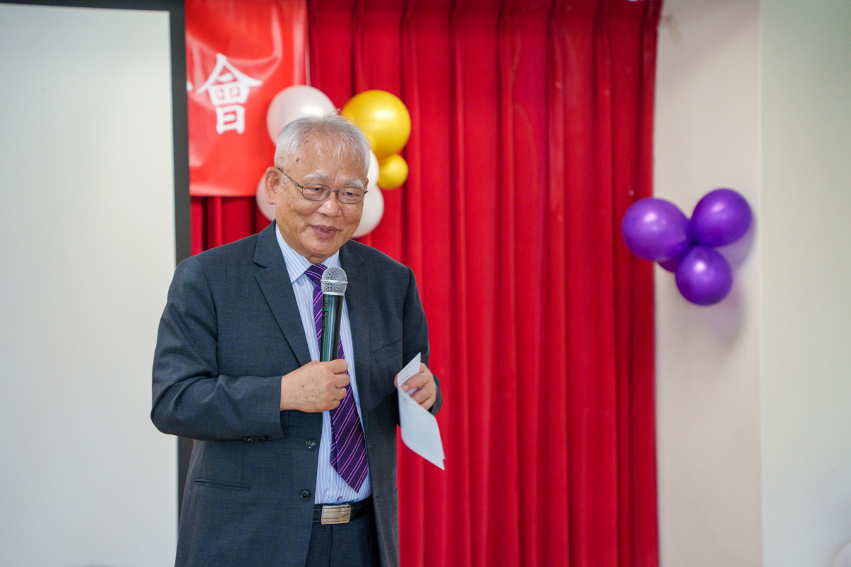 戴念華副校長以校訓「自強不息、厚德載物」勉勵本校國際志工