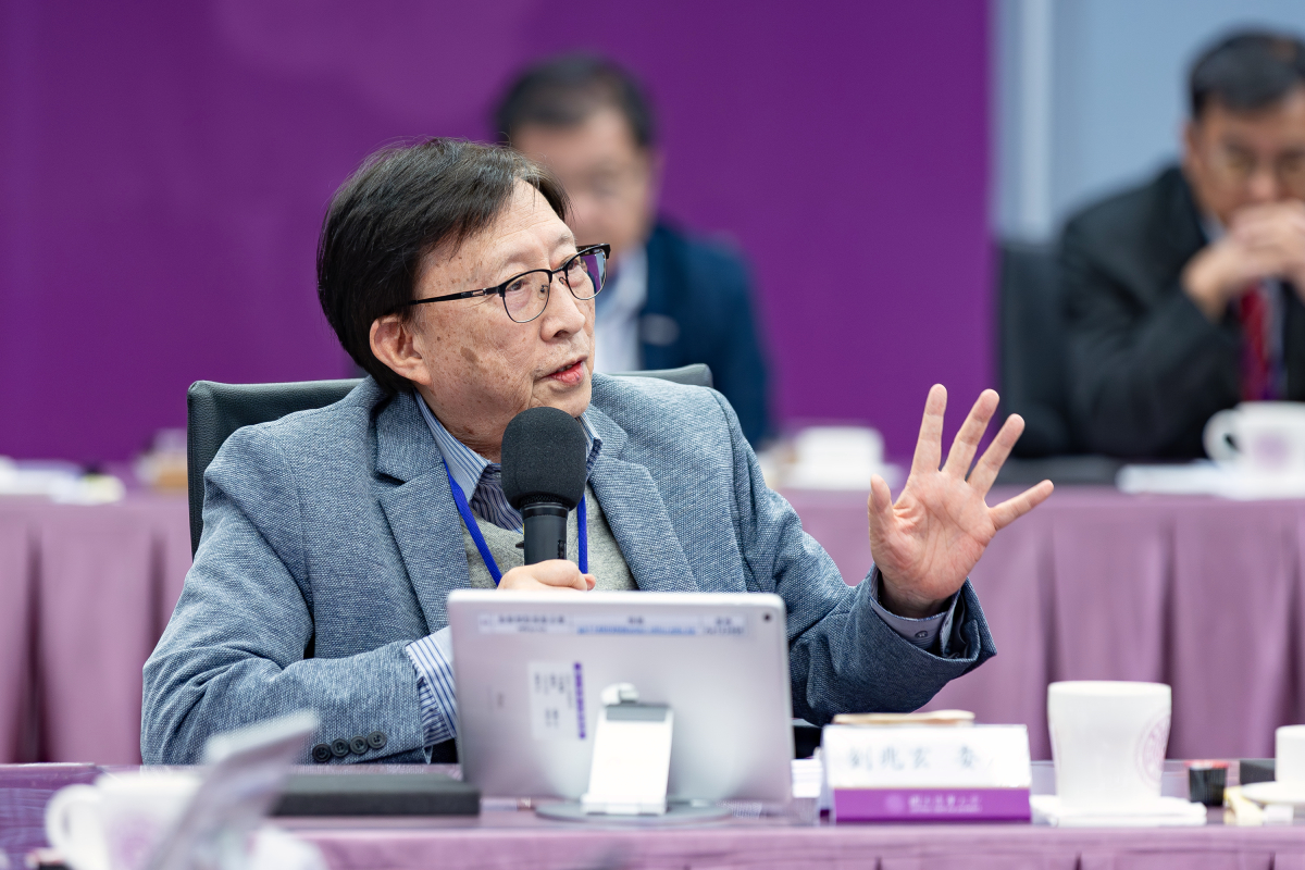 劉兆玄委員提出建言