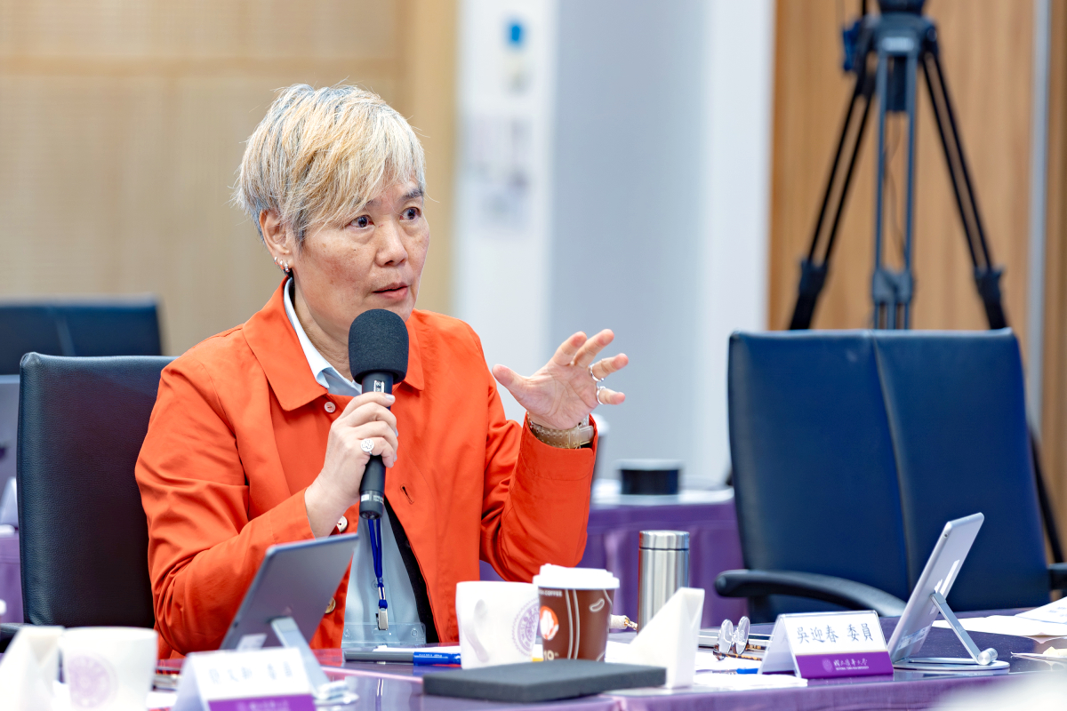 吳迎春委員提出建言