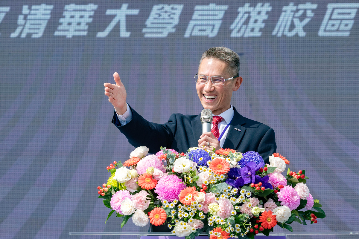 清華大學高為元校長期待連結在地企業與高教，創造更多人才培育和研究的機會。