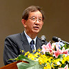 諾貝爾化學獎得主李遠哲博士為2007級畢業生致詞