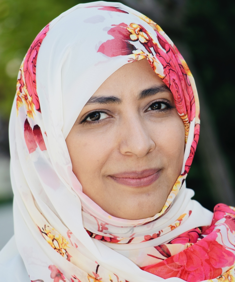 諾貝爾和平獎得主Mrs. Tawakkol Karman